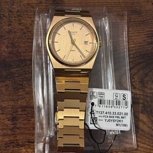 Tissot PRX Men's 40MM Gold Stainless Steel Quartz Watch T137.410.33.021.00